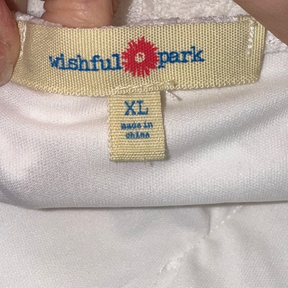 Wishful Park maxi lace/sheer see thru middle dress. Super pretty NWT - Picture 9 of 11